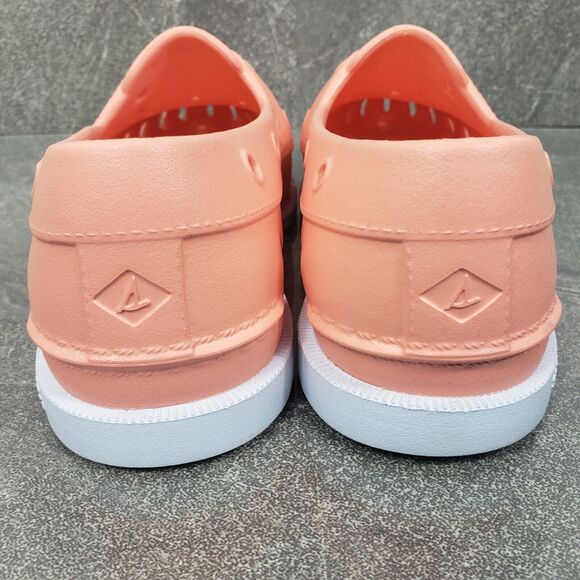 Sperry Top Sider Shoes Womens 8 M Peach Authentic Original Float Slip-On - Picture 4 of 12